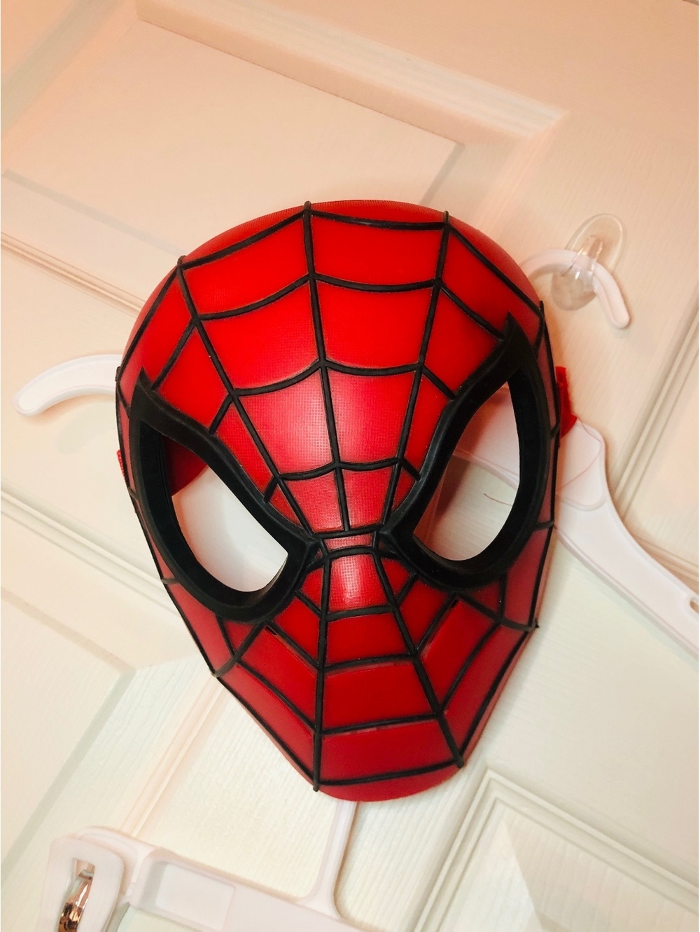 Spiderman Mask Hard Shell 2010 Marvel Official Kids Costume Halloween Avenger
